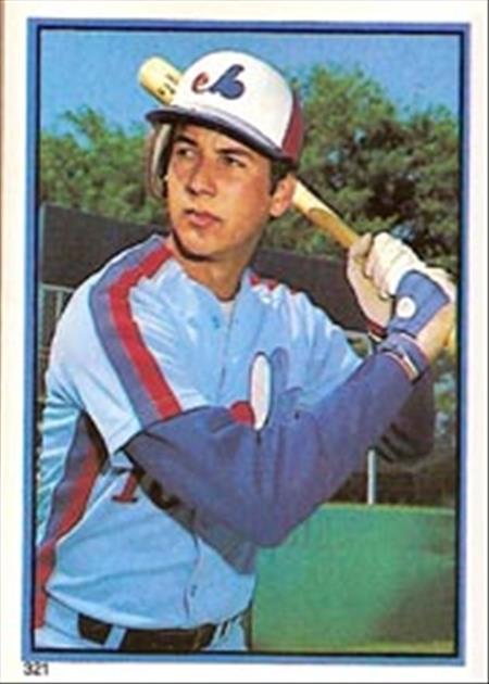 1983 Topps Baseball Stickers     321     Terry Francona
